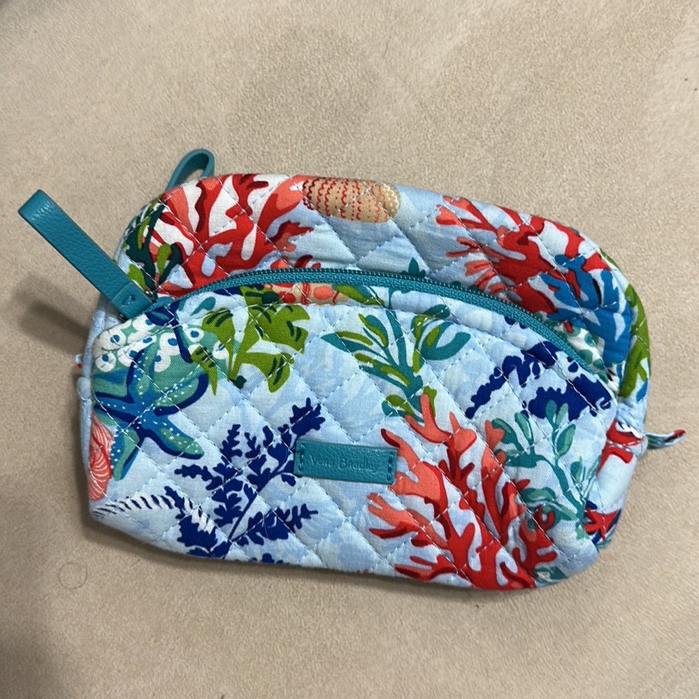 Vera Bradley Small Cosmetic in Shore Thing